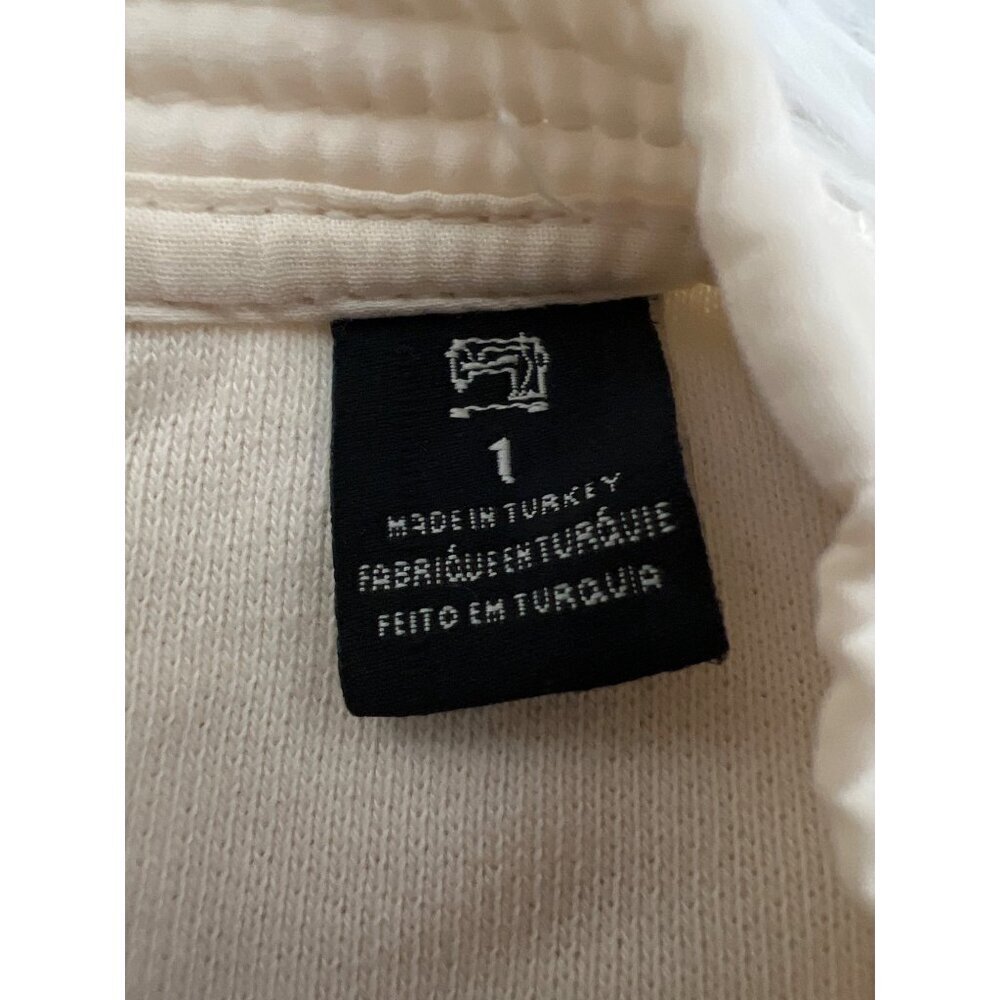 Scotch And Soda Maison Open Front Textured Cream … - image 3